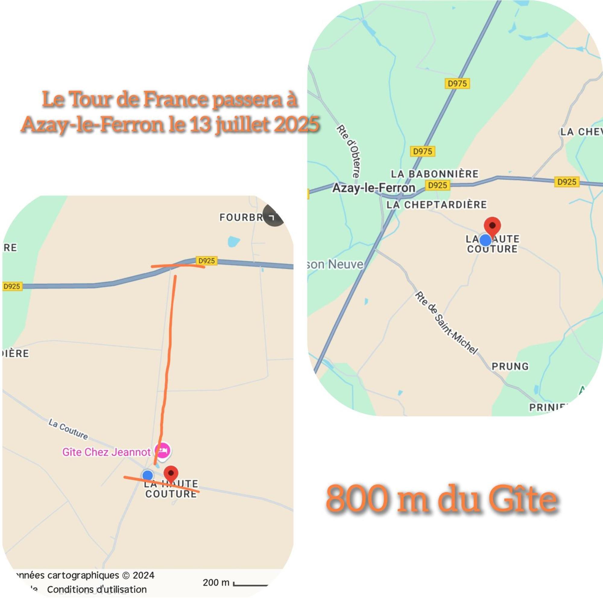 Gite Chez Jeannot Azay-le-Ferron Buitenkant foto